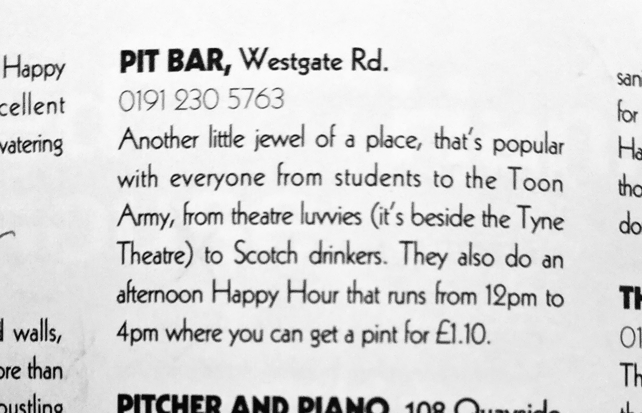 review of the the pit bar